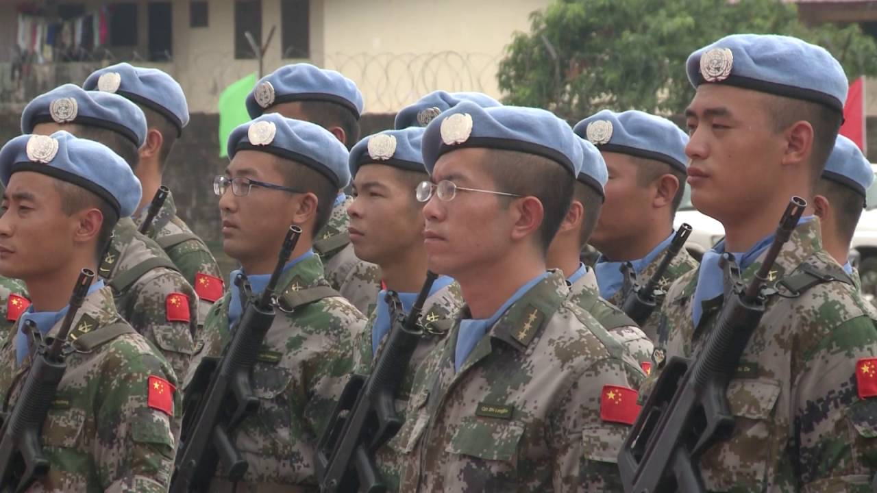 UN Medals awarded to the 18th Chinese Contingent