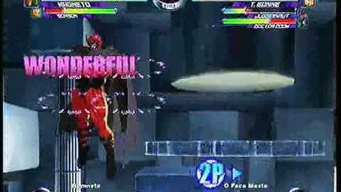 MvC2 Online (360): Brett (Jin/Son/Mag) vs Matt (Jug/Tron/Doom) 9 .:2.5.10:.