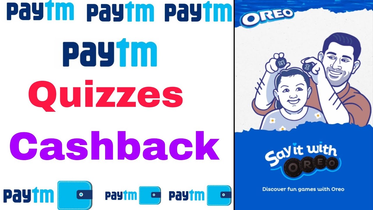 Paytm quizzes answer cashback/reward