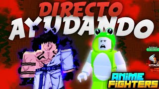 AYUDANDO RAIDS Y TRIALS en ANIME FIGHTERS SIMULATOR 