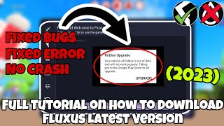 Tải Fluxus ROBLOX APK V34 Mới Nhất 2023 cho Android