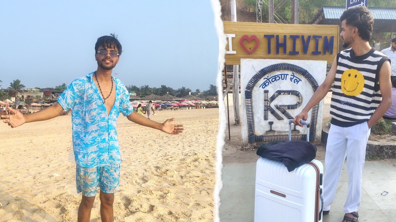 Moradabad To Goa Longest Train Journey 🚂