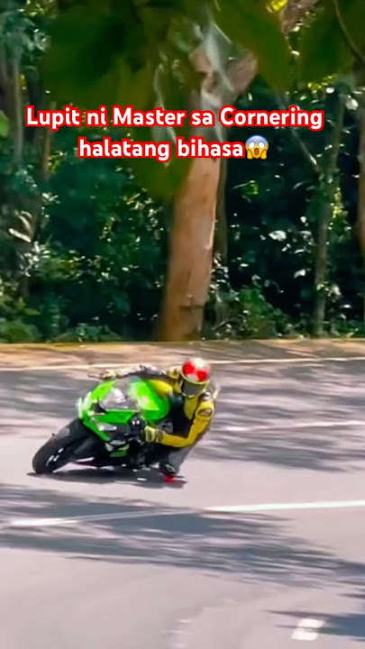 Lupit ni Master sa Cornering halatang bihasa😱 #kamoterider #zx10r #superbike #oscar #motovlog