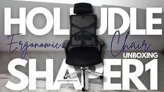 Unboxing Holludle Shaper1 Sedia Ergonomica