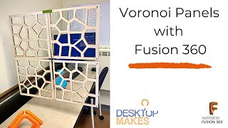 Get Creative with the Voronoi Plugin in Fusion 360
Get your free Fusion Constraints Cheat Sheet: https://desktopmakes.ck.page/83a875e345
🎓 Start Learning Fusion & 3D Printing
FREE Mini Course:
https://courses.desktopmakes.com/p/free_mini_course
Join the Weekly Live Class:
https://courses.desktopmakes.com/p/live-class
Submit a Design Question for Fix My Design Series
https://www.desktopmakes.com/fix-my-design
Support me on Patreon
https://www.patreon.com/desktopmakes Get Creative with the Voronoi Plugin in Fusion 360
