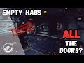 Starfield tests  do empty habs spawn all the doors beta