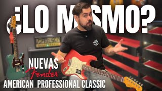 ¿Fender YA NO INNOVA? Nuevas American Professional Classic