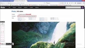 Get any image (even download-disabled) from Flickr into 3 clicks
