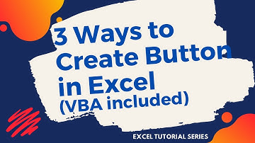 3 Ways to Create Button in Excel [VBA]