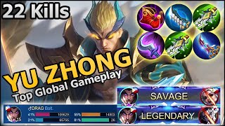 Yu zhong | top global best moments mobile legends bang montage savage
& maniac gameplay build buff don’t ...