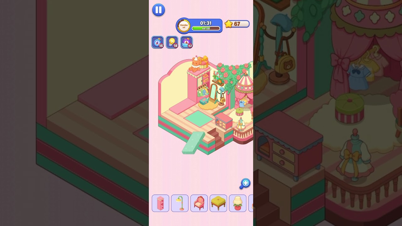 Fantasy Room – Level 79 Walkthrough | Child’s Bedroom & Dressing Area 🧸