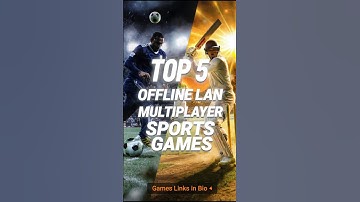 Top 5 Offline LAN Multiplayer Sports Games for PC | Cricket, Football & More! #offline  #pcgames