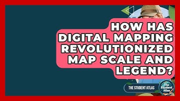 How Has Digital Mapping Revolutionized Map Scale And Legend? - The Student Atlas