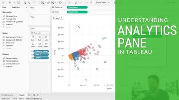 The Tableau Analytics Pane Explained