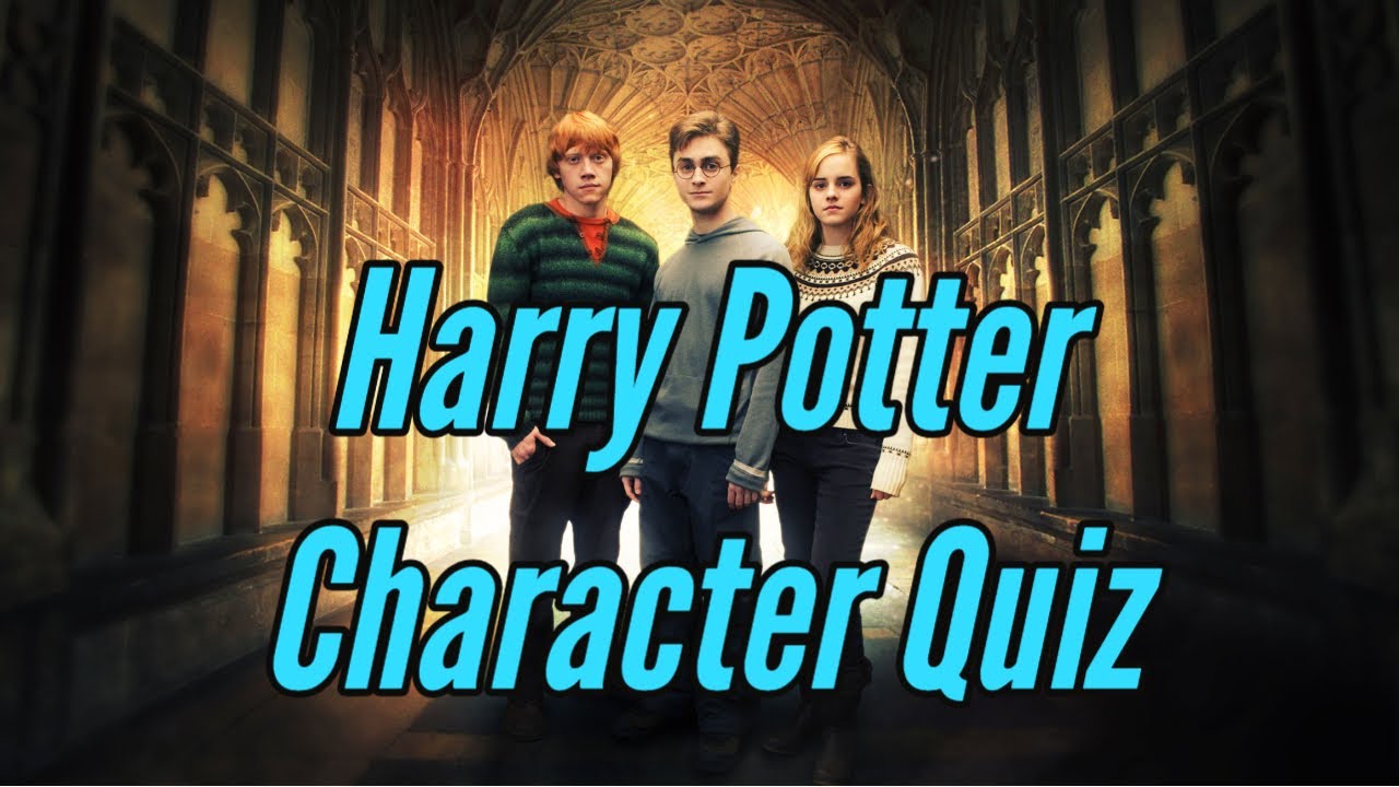 Harry Potter Character Quiz YouTube