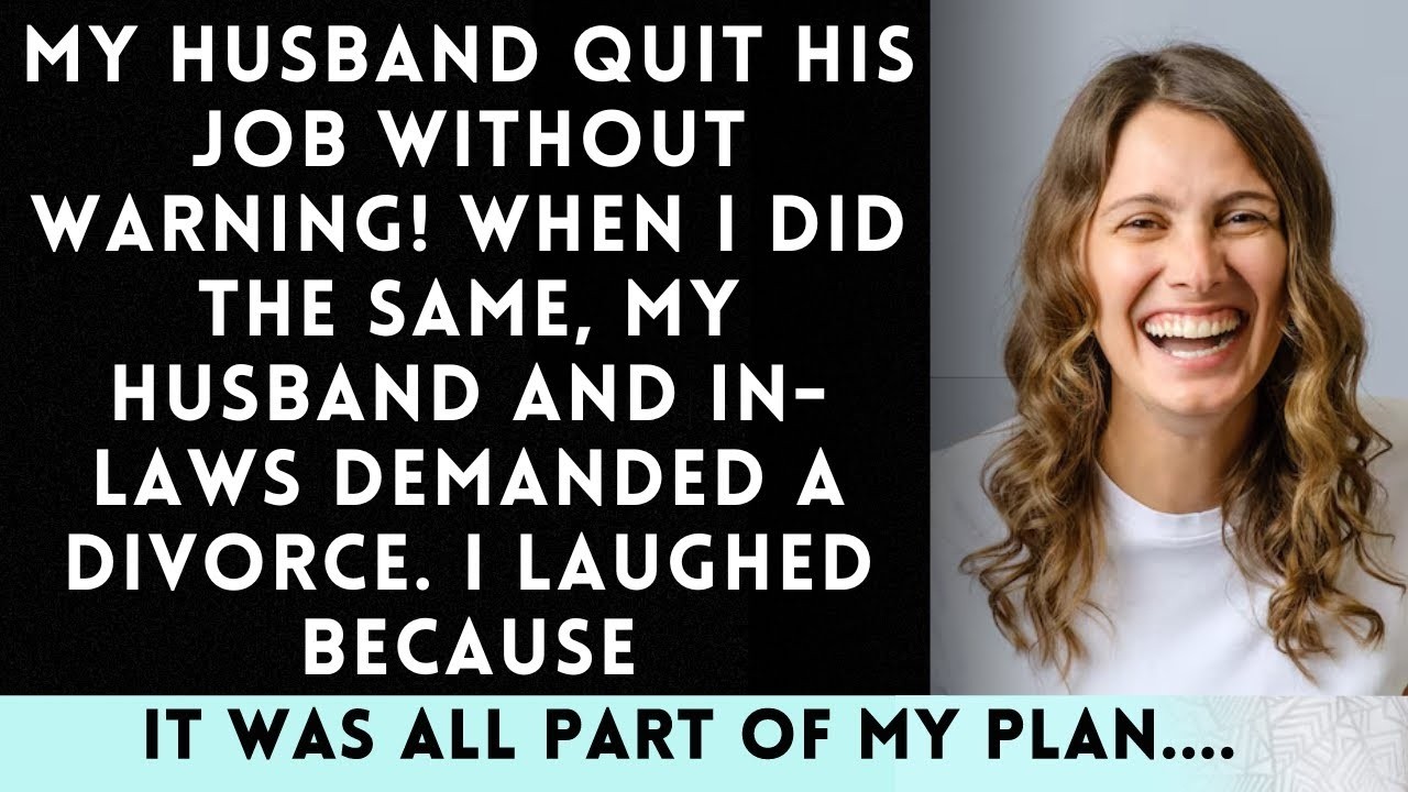 My Husband Left His Job and Lived off My Income Without a Word! When I ...