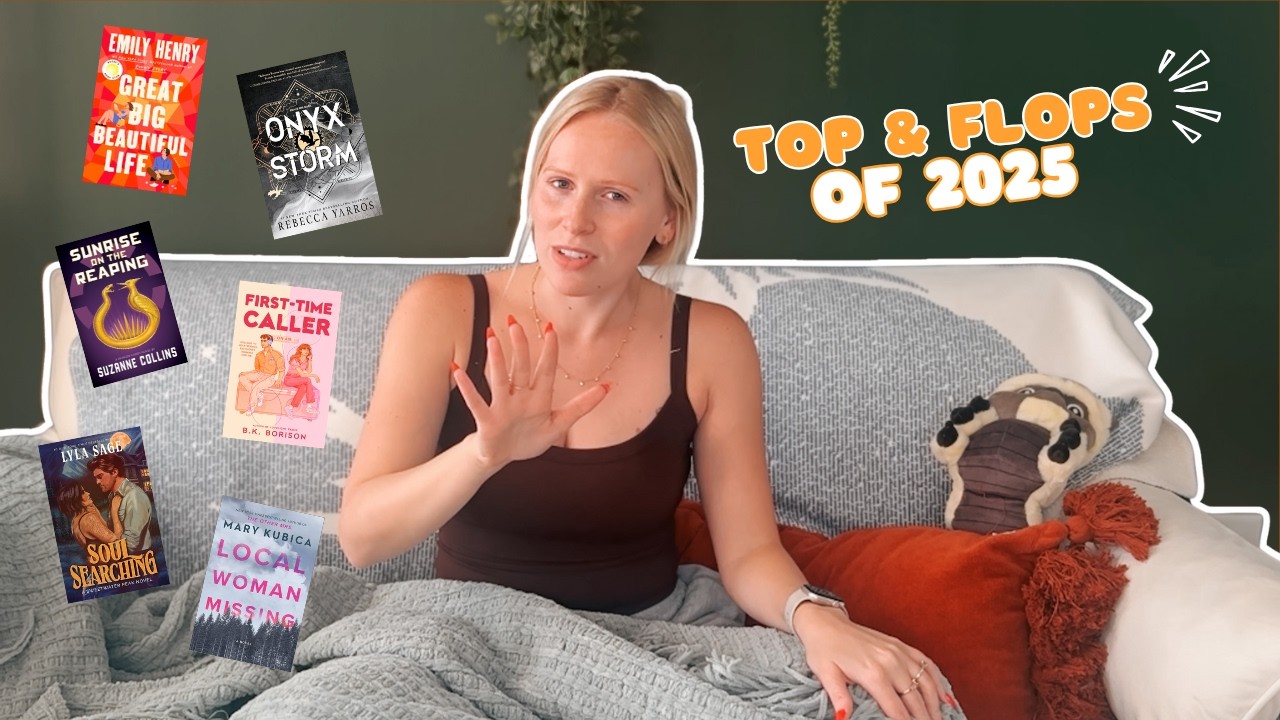 Let’s Be Honest About My 2025 Reading Year | Top & Flops Reading Wrap Up 📚📊