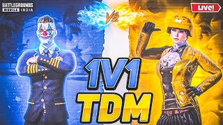 🔴 1v1 TDM Challenge | CUSTOM ROOM | BGMI 3.2 NEW UPDATE LIVE | SR ROWDY IS LIVE 🔴