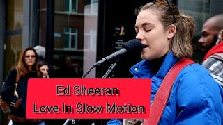 Ed Sheeran - Love In Slow Motion | Allie Sherlock cover