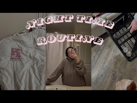 Night Time Routine : Unwind after work, Cooking and Self Care