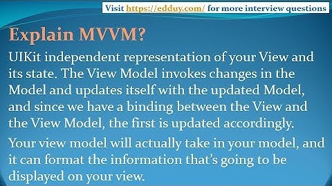 IOS swift Interview Questions and Answers for freshers and experienced   Part 5