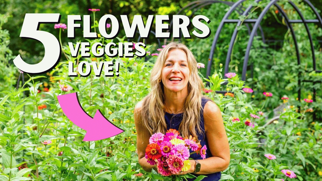 5 Flowers EVERY Vegetable Gardener Must Grow