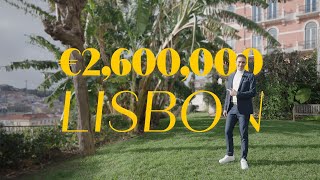โฌ2,600,000 Apartment Tour (with Amazing PANORAMIC View of Lisbon)