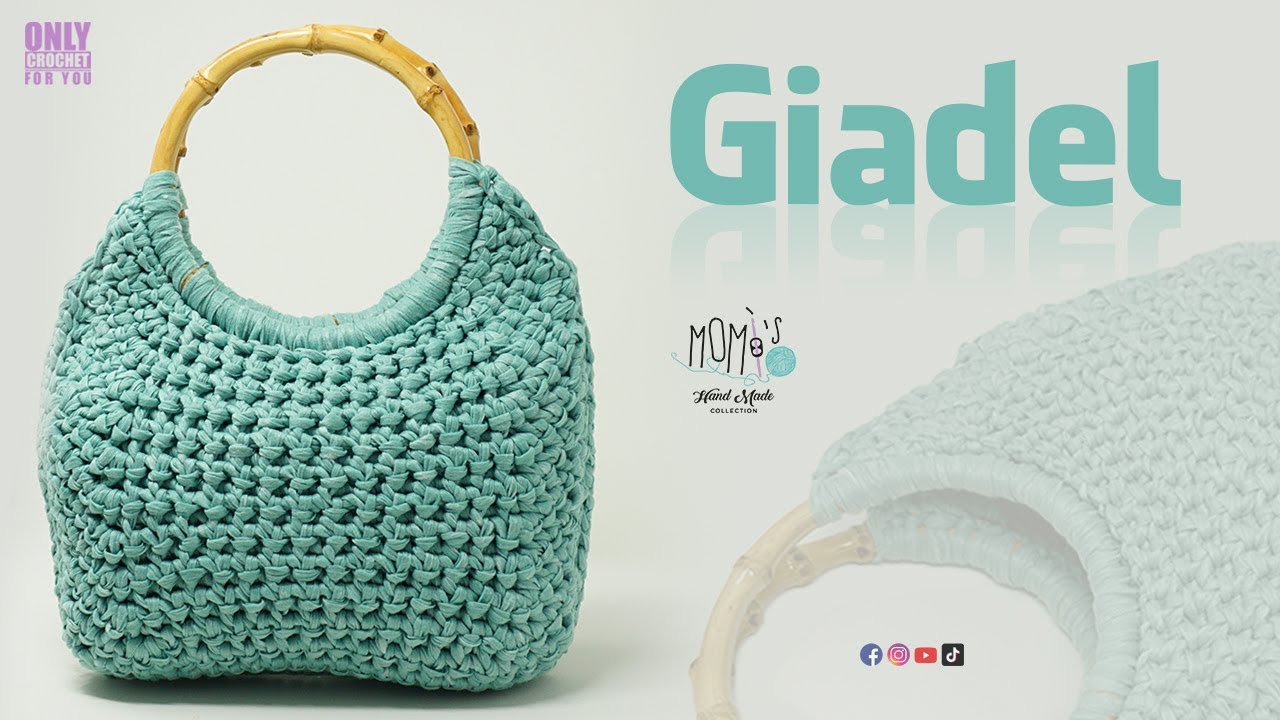 TUTORIAL HOBO BAG GIADEL || EASY CROCHET BAG ??\u202a@momiscrochet\u202c #crochet  #tutorial #bag - YouTube