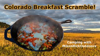 Camp Breakfast Colorado Scramble