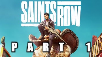 SAINTS ROW Walkthrough Gameplay Part 1 - INTRO ( No Commentary )