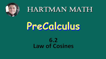 Precalculus 6.2 Law Of Cosines