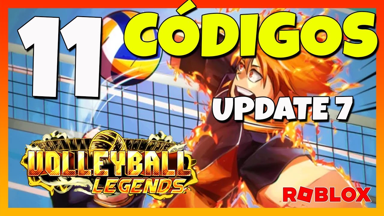 4 NUEVOS🏐 10 CÓDIGOS de 🏐 VOLLEYBALL LEGENDS 🏐Roblox 2025🏐Códigos de ...