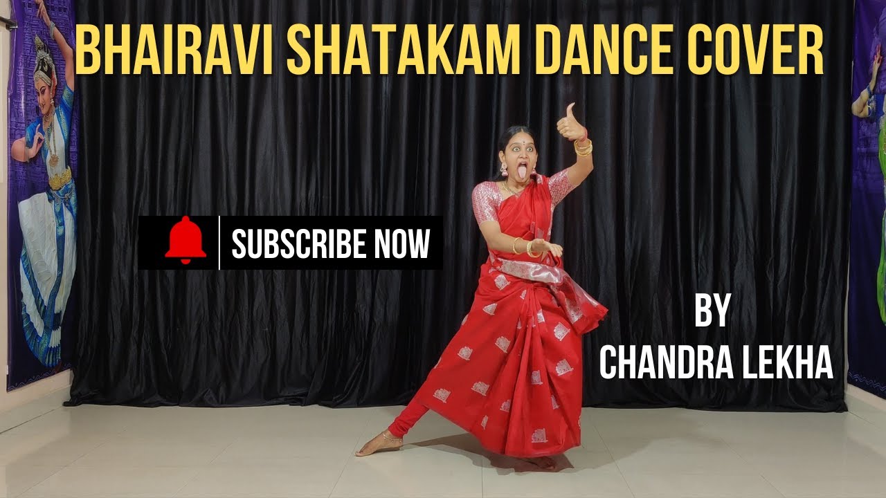Bhairavi Shatakam | Sounds of Isha | Kuchipudi Dance Cover | Chandra Lekha