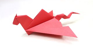 How to Make a Paper Dragon - Easy Origami Dragon Tutorial