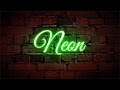 How To Make a Neon Sign Text Effect In CorelDraw