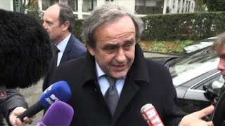 Platini é ouvido pelo Tribunal Arbitral do Esporte