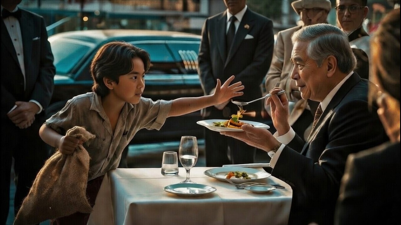 “Sir, Huwag N’yo ‘Yong Kainin!” — Ang Sigaw ng Isang Batang Lansangan na Nagbago ng Lahat