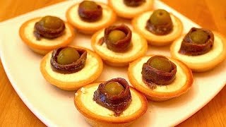Тарталетки с анчоусами - Готовим вкусно и красиво Тарталетки с анчоусами - Готовим вкусно и красиво