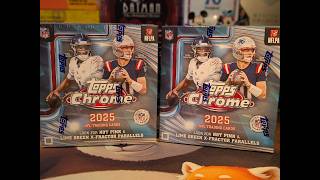 2025 Topps Chrome NFL Mega Boxes Hold the Line!
