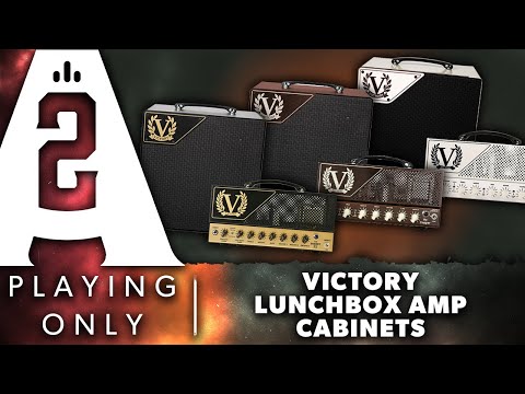 Victory Lunchbox Amp Cabinets - Playing Only Demo