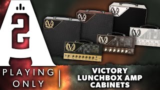 Victory Lunchbox Amp Cabinets - Playing Only Demo