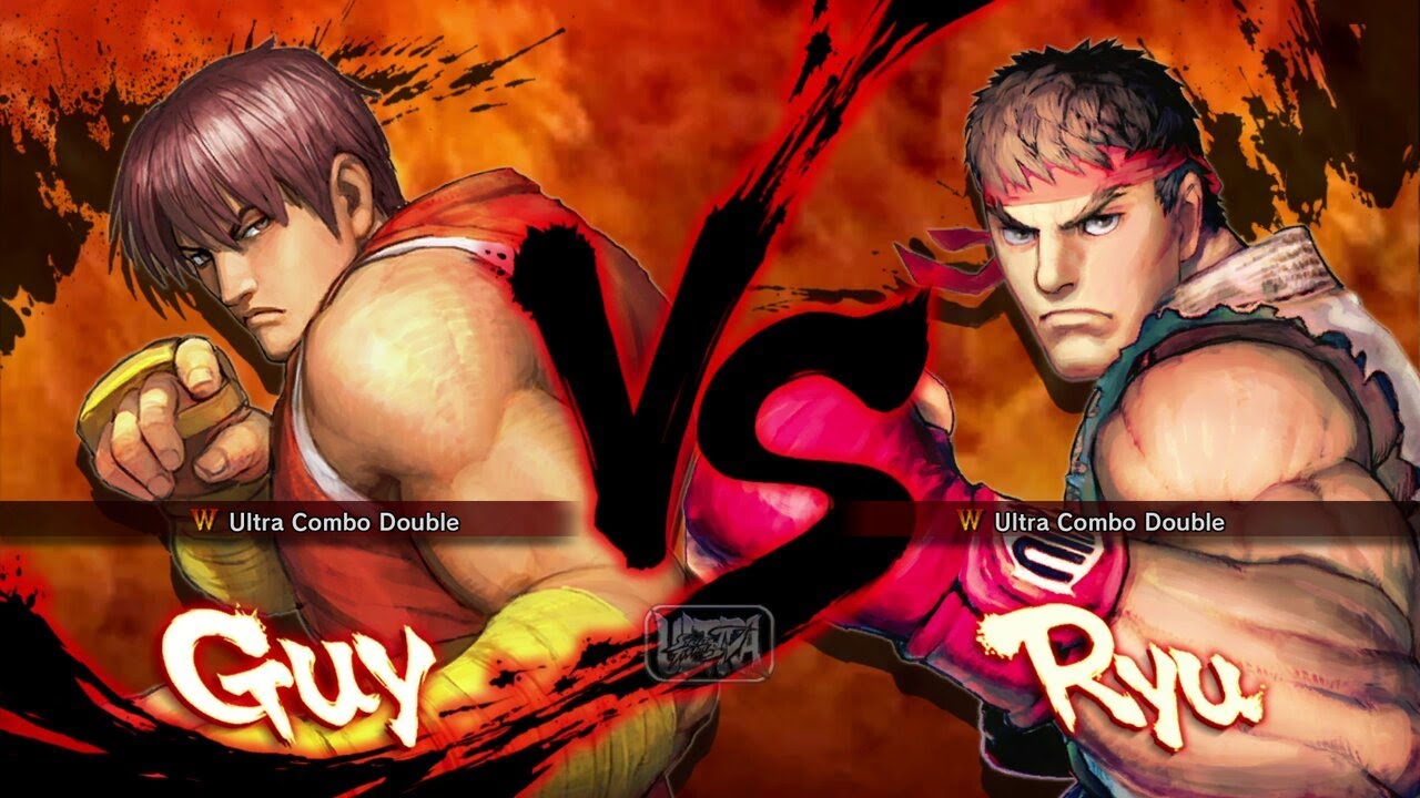 Ultra Street Fighter 4 - Guy Vs Ryu [Hardest] - YouTube