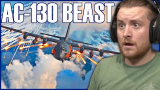 Royal Marine Reacts To The Unbelievable Power of The AC130