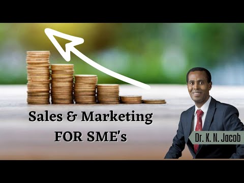 Sales & Marketing FOR SMEs - Dr. K. N. Jacob
