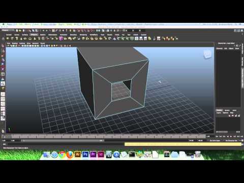 CIT VT3600 Maya Tutorials - 23 Boolean Difference