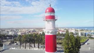 The town of Swakopmund in the Namib Desert