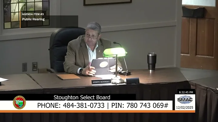 Select Board: 12/2/25