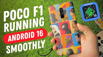 Android 16 in Legendary POCO F1 - Smooth AF😳🔥