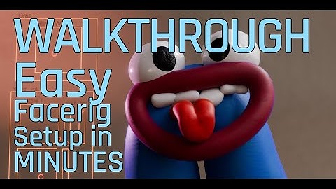 wk FaceRig Blender Addon - Smooth, organic facial animations the Easy Way