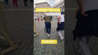 Jogger Stroller for BIG KIDS in Europe, a must have!!